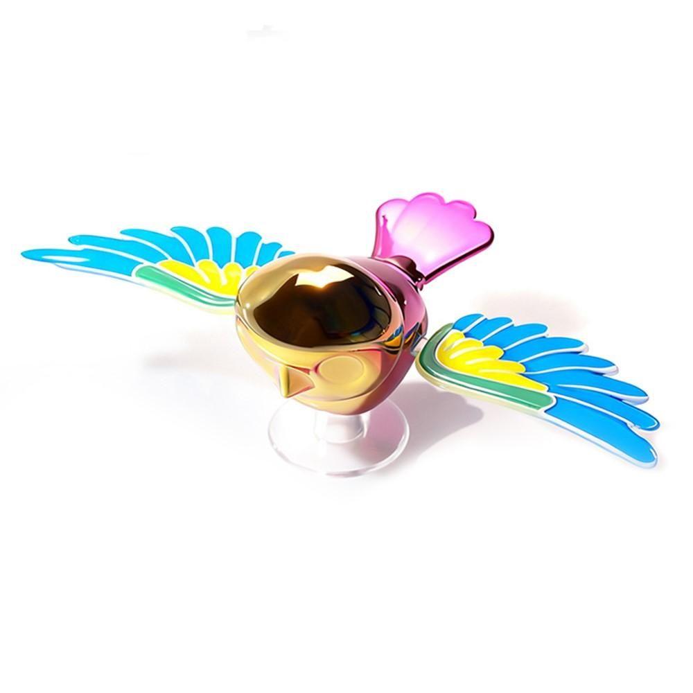 Moving Bird Wings Car Dashboard Ornament – Swinging Bird Decor