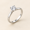 Silver Gemstone Ring