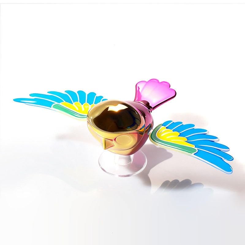 Moving Bird Wings Car Dashboard Ornament – Swinging Bird Decor