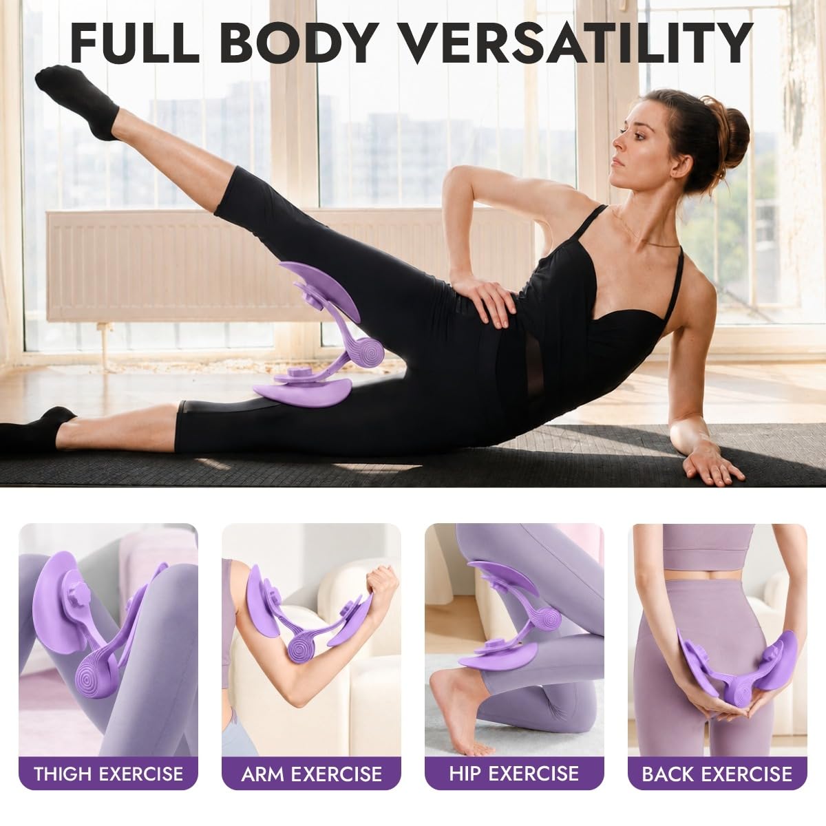 Thigh Master Inner Thigh Exerciser – Home Workout Equipment