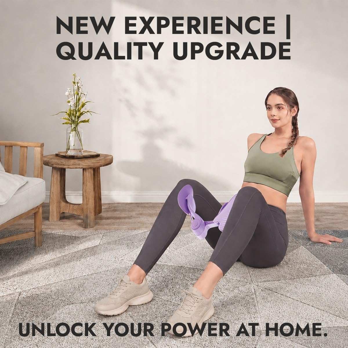 Thigh Master Inner Thigh Exerciser – Home Workout Equipment