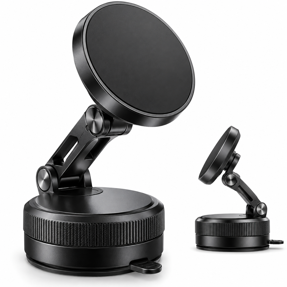 Vacuum Magnetic Car Phone Holder – Suction Mount