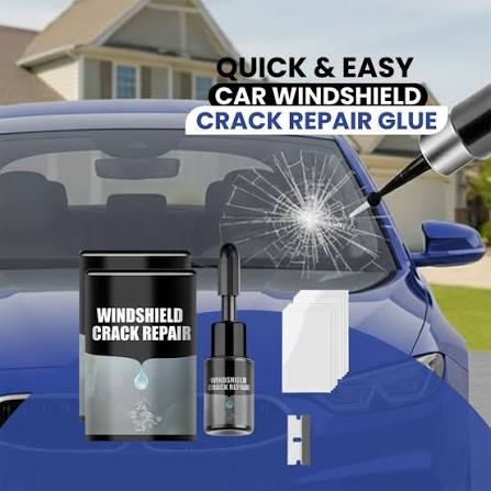 Car Windshield Crack Repair Resin Kit – Pack of 2