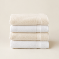 Plush Cotton Bath Towel Set