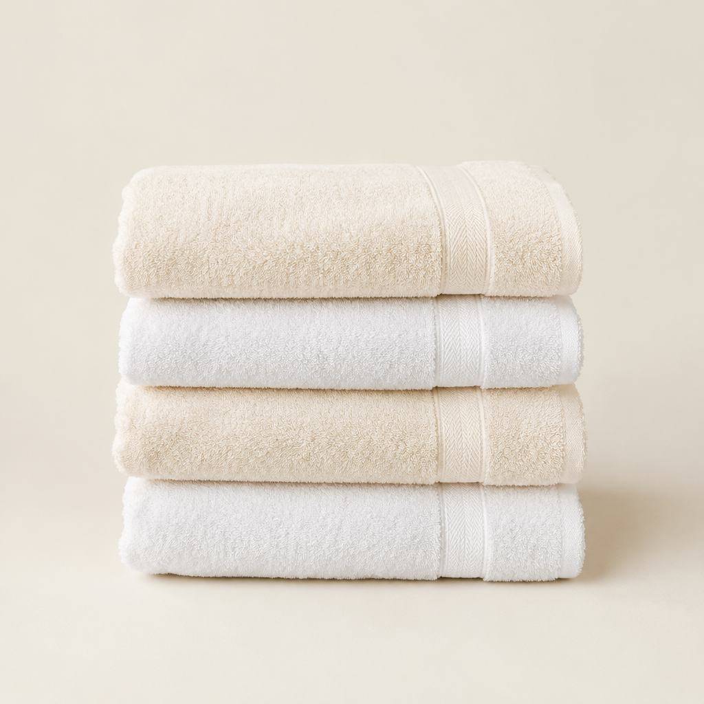 Plush Cotton Bath Towel Set image